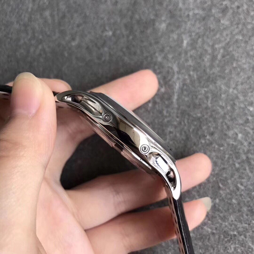 PATEK ANNUAL CALENDAR STEEL CASE BLACK DIAL