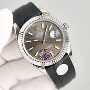 DATEJUST II 41MM STAINLESS STEEL GREY DIAL