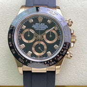 DAYTONA ROSE ROSE GOLD 40MM CERAMIC DIAMOND NUMERALS