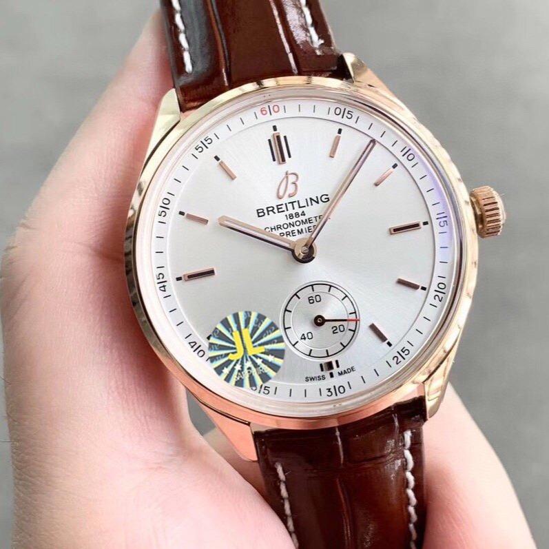 PREMIER AUTOMATIC 40 ROSE GOLD CASE SILVER DIAL