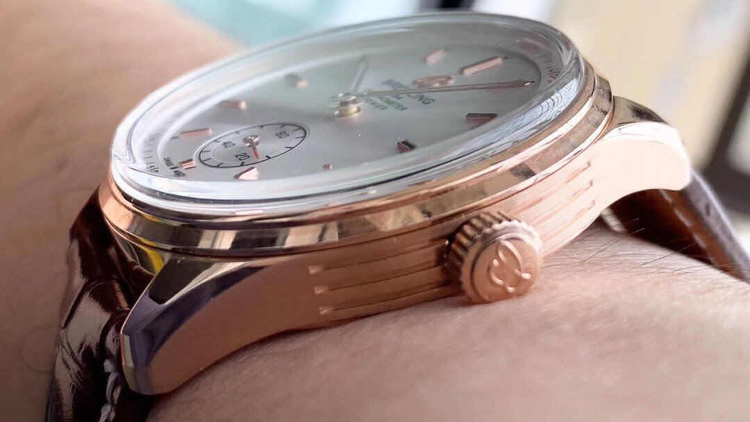 PREMIER AUTOMATIC 40 ROSE GOLD CASE SILVER DIAL