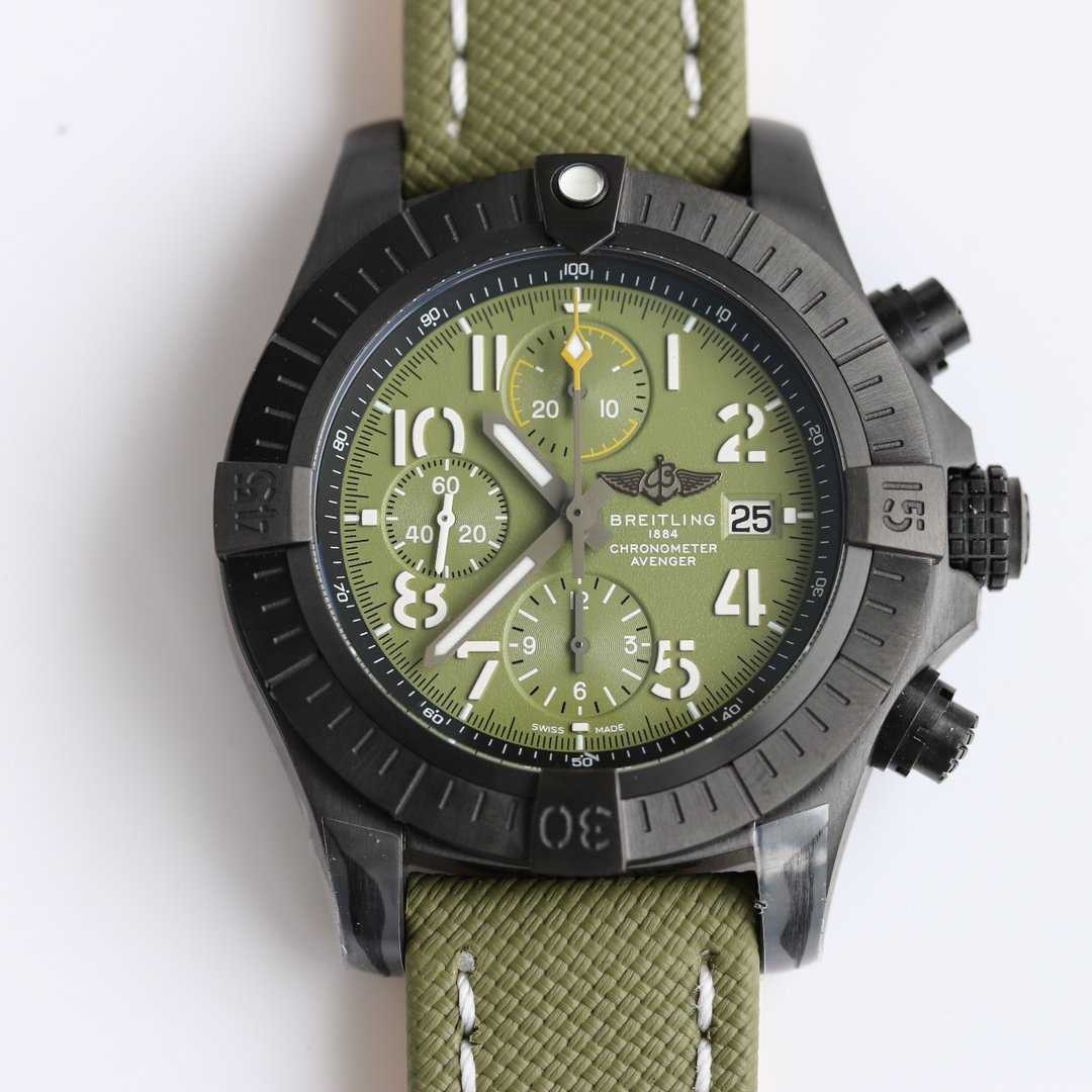 AVENGER 45MM CHRONOGRAPH NIGHT MISSION KHAKI