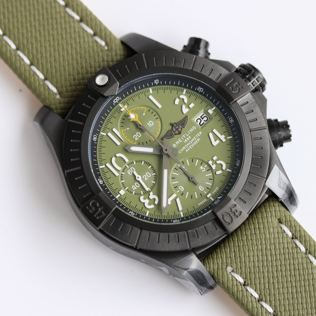 AVENGER 45MM CHRONOGRAPH NIGHT MISSION KHAKI