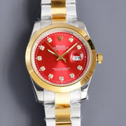 DATEJUST 41MM OYSTER PERPETUAL DATEJUST DIAMOND NUMERALS