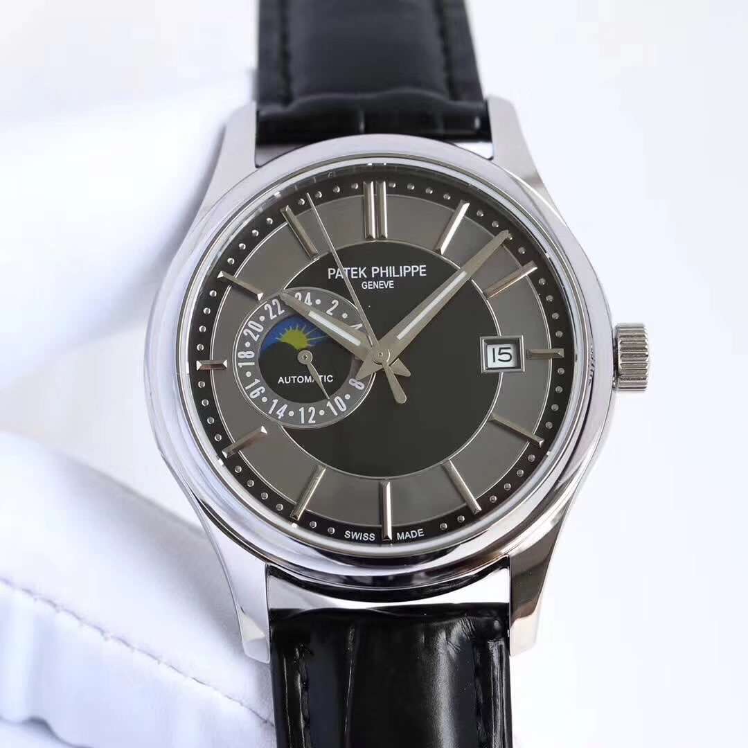 PATEK COMPLICATIONS MOONPHASE STAINLESS STEEL