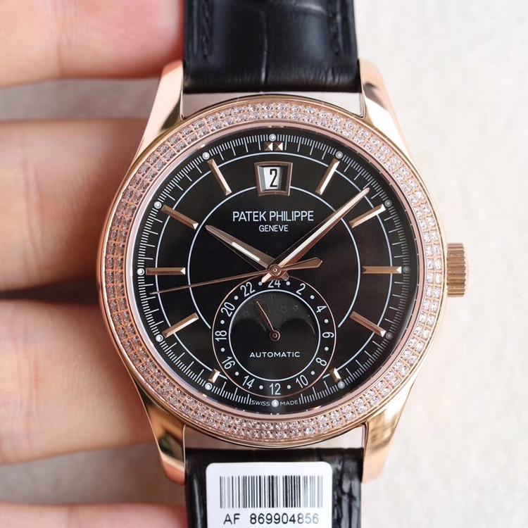 PATEK COMPLICATIONS MOONPHASE ROSE GOLD