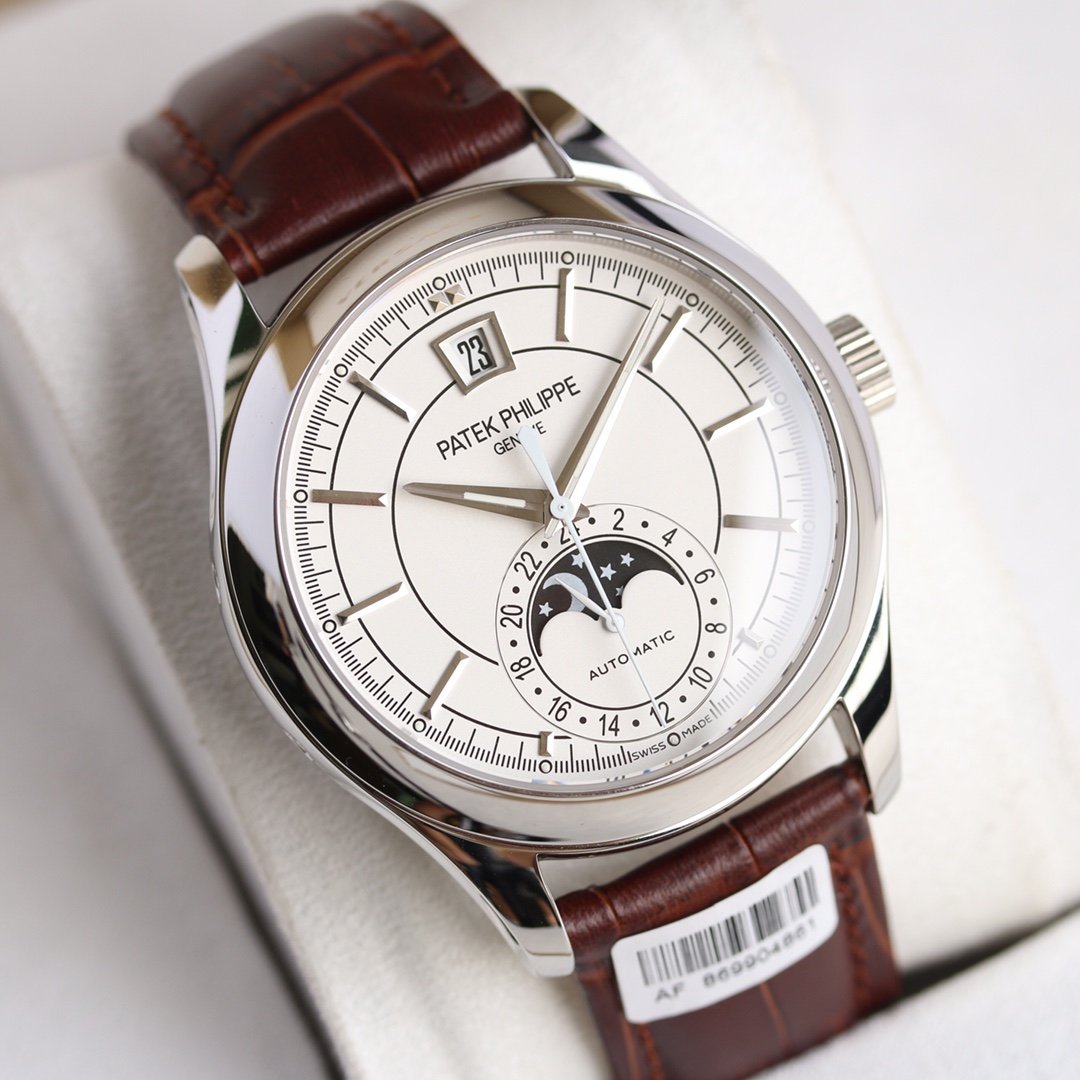 PATEK COMPLICATIONS MOONPHASE WHITE GOLD
