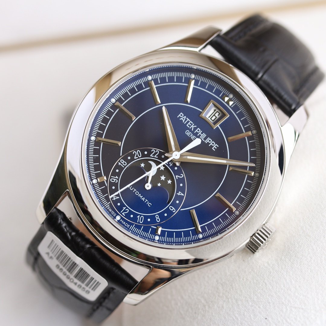 PATEK COMPLICATIONS MOONPHASE WHITE GOLD