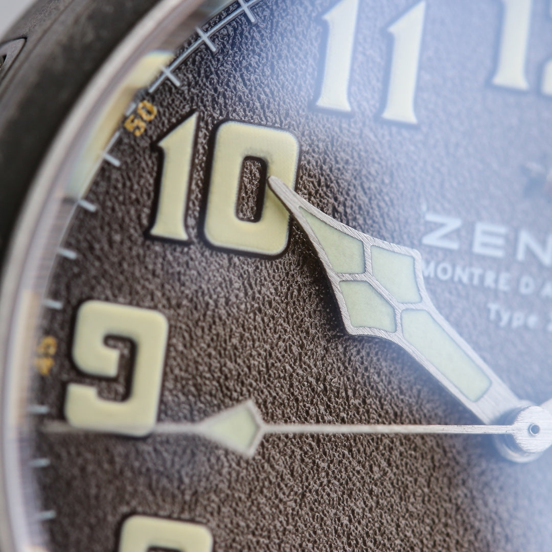 PYLOT TYPE 20 45MM STEEL BROWN DIAL