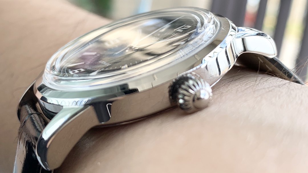 PATEK CALATRAVA 40 STEEL CASE BLACK DIAL