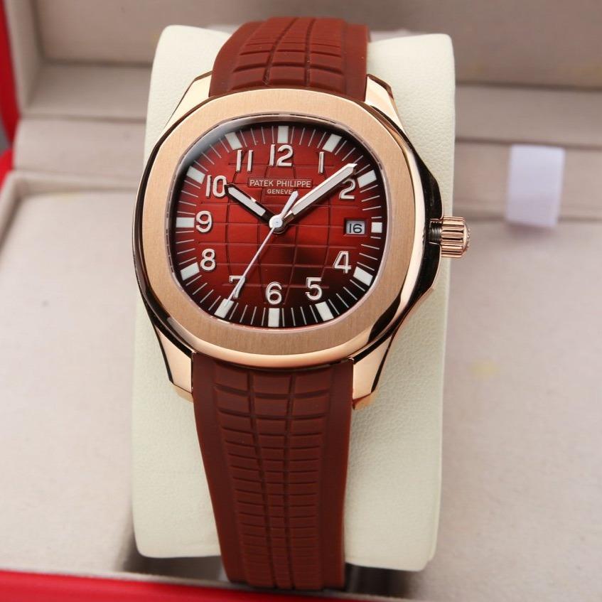AQUANAUT ROSE GOLD 5167R RED DIAL