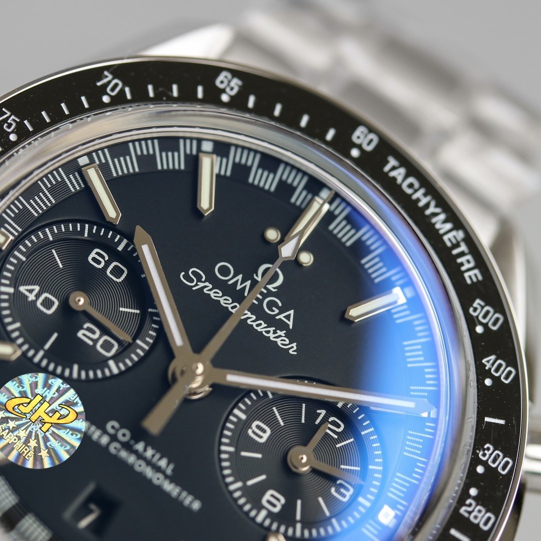 SPEEDMASTER RACING MASTER CHRONOMETER 44MM CERAMIC BLACK DIAL