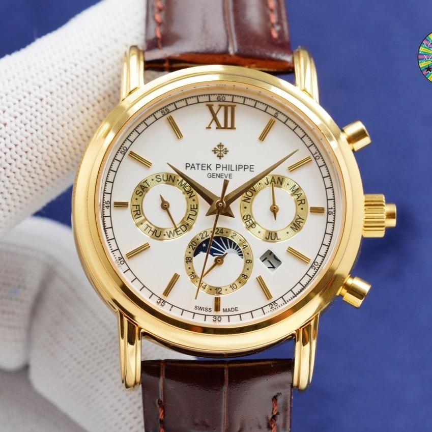 PATEK COMPLICATIONS ANNUAL CALENDAR MOONPHASE 42MM