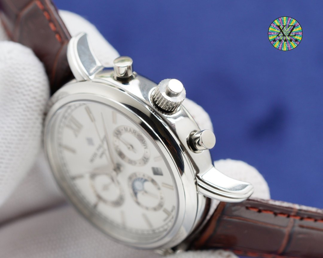 PATEK COMPLICATIONS ANNUAL CALENDAR MOONPHASE 42MM