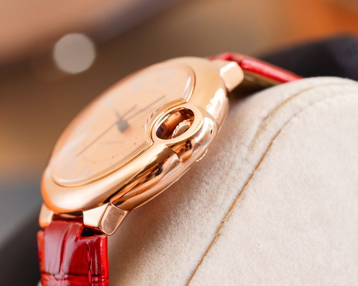 BALLON BLEU 33MM AUTOMATIC ROSE GOLD DIAL