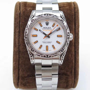 MILGAUSS 40 HAND ENGRAVED CASE WHITE DIAL