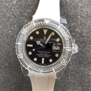 SUBMARINER DATE 40 CUSTOM SAPPHIRE BLACK DIAL