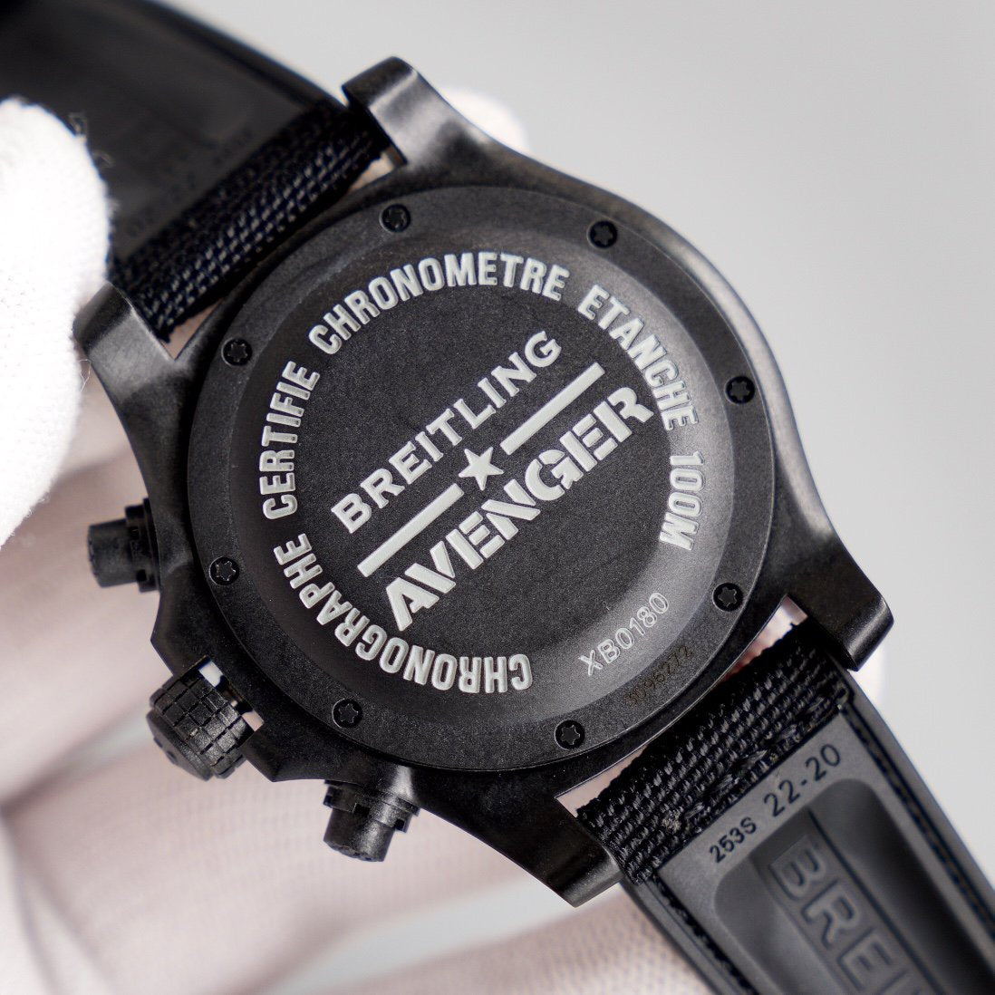 AVENGER HURRICANE 45 CHRONOGRAPH BLACK CASE