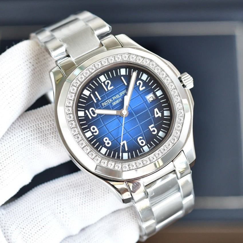 NAUTILUS STEEL CASE 42MM DIAMOND BEZEL