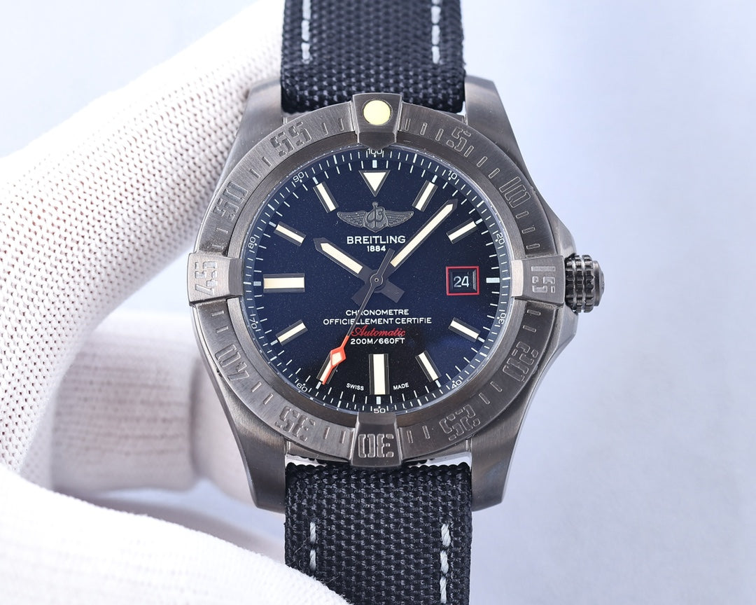 BREITLIN AVENGER II SEAWOLF GREY CASE BLACK DIAL
