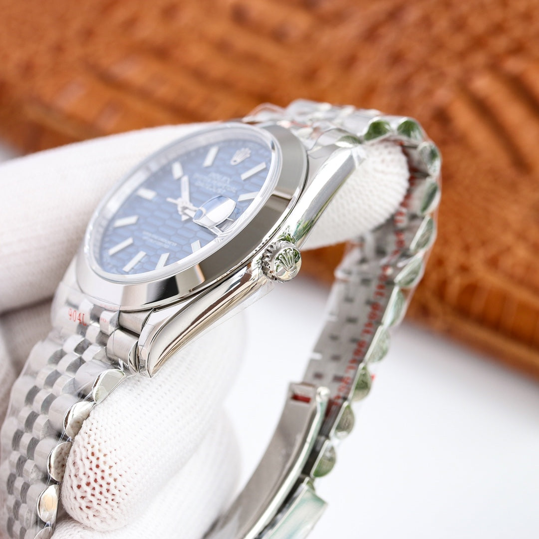 DATEJUST 41M MOOTH BEZEL FLUTED DIAL