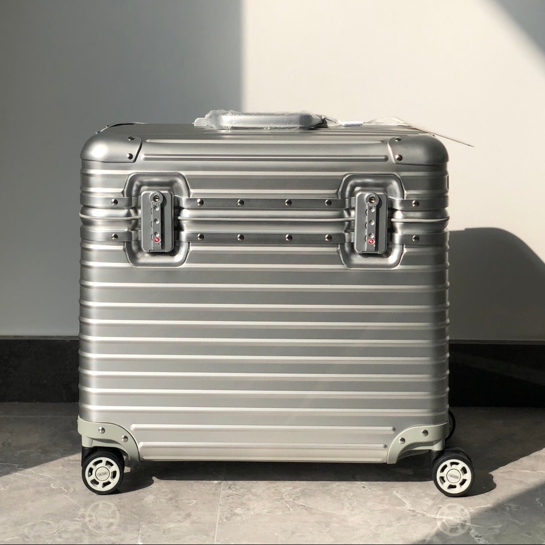 Rimowa 2025 Travel Suitcase Silver Aluminum 273821