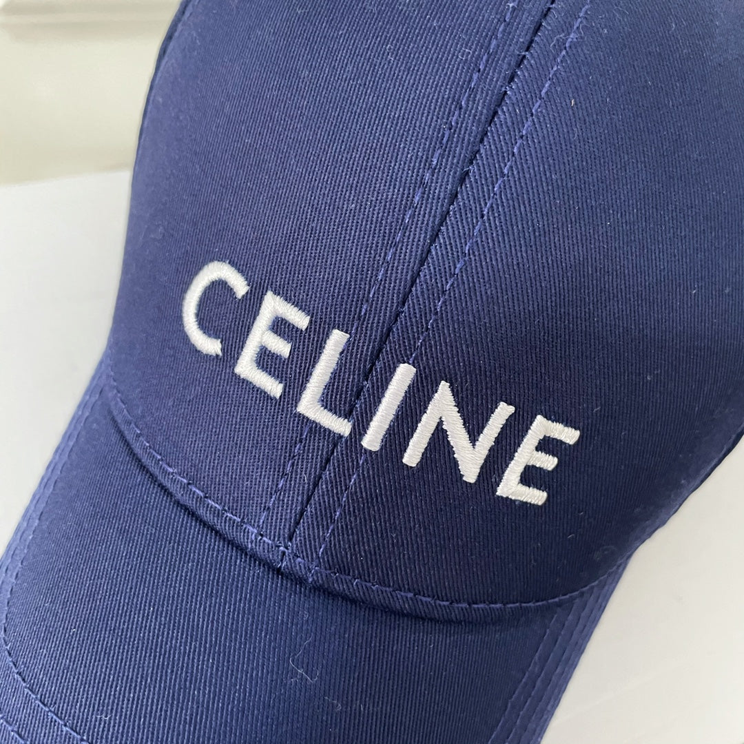 Celin Cap Navy Blue Cotton Twill Fabric 210451