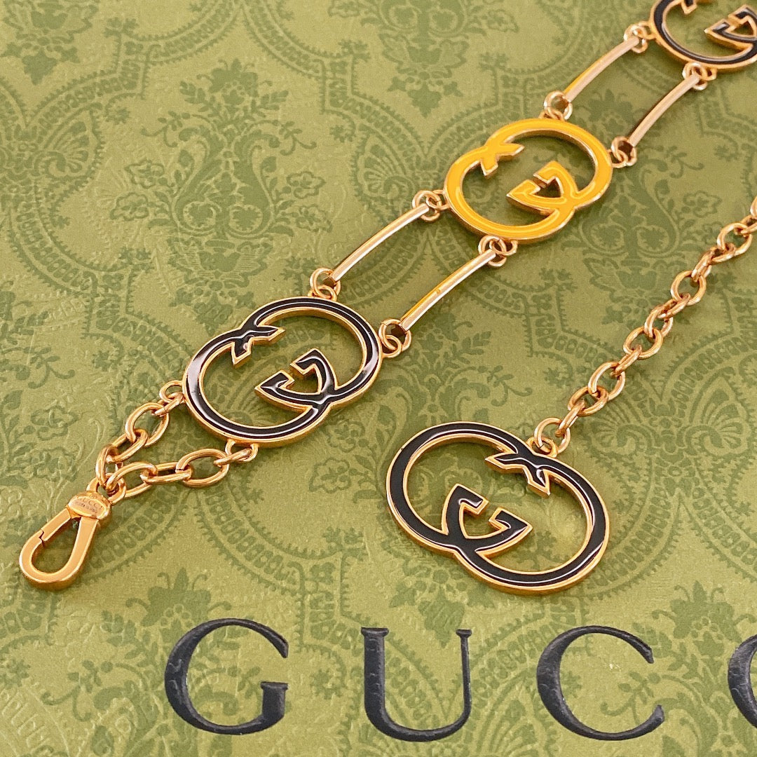 Gucci 2026 Interlocking G Chain Belt 201708