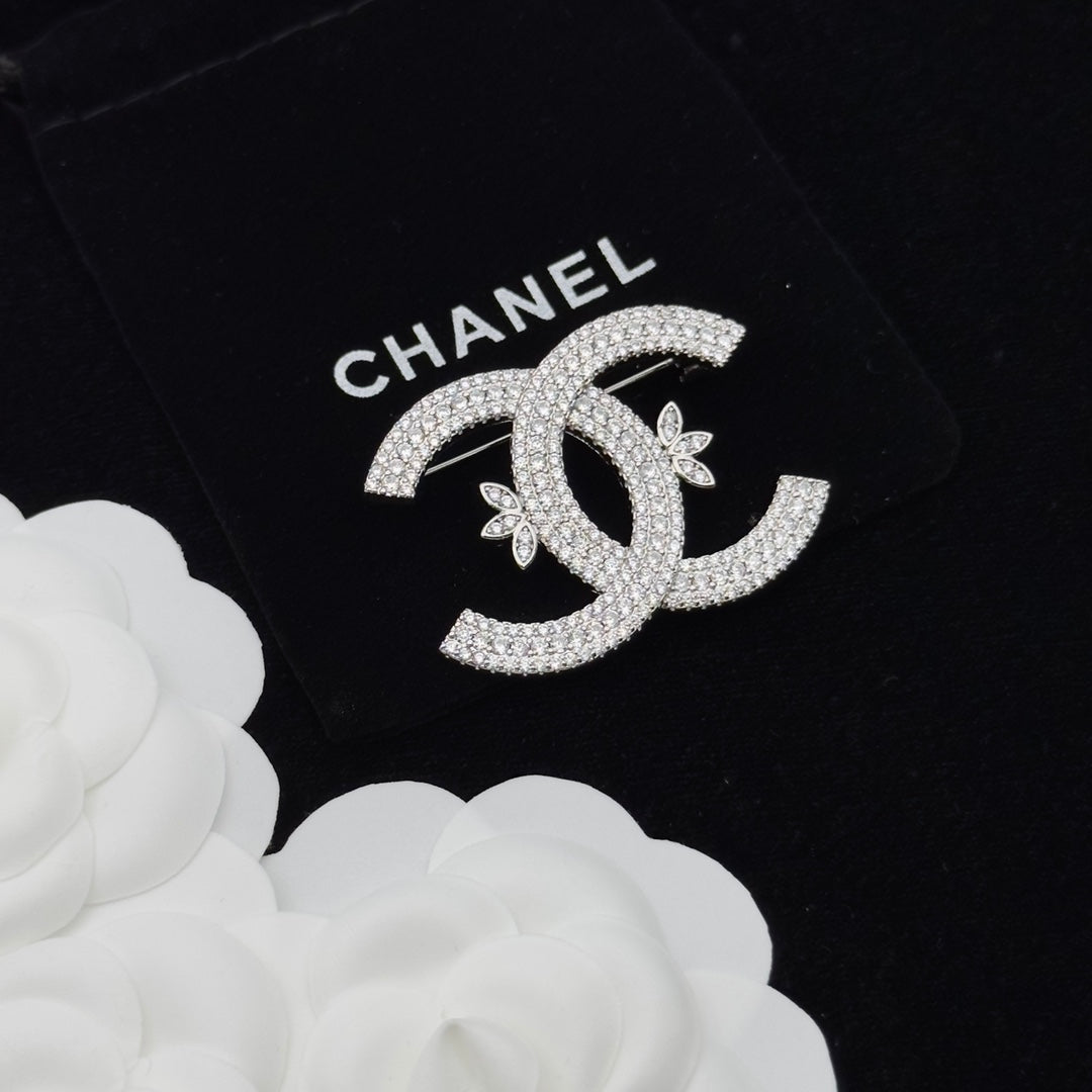 CC Brooch Silver 173157