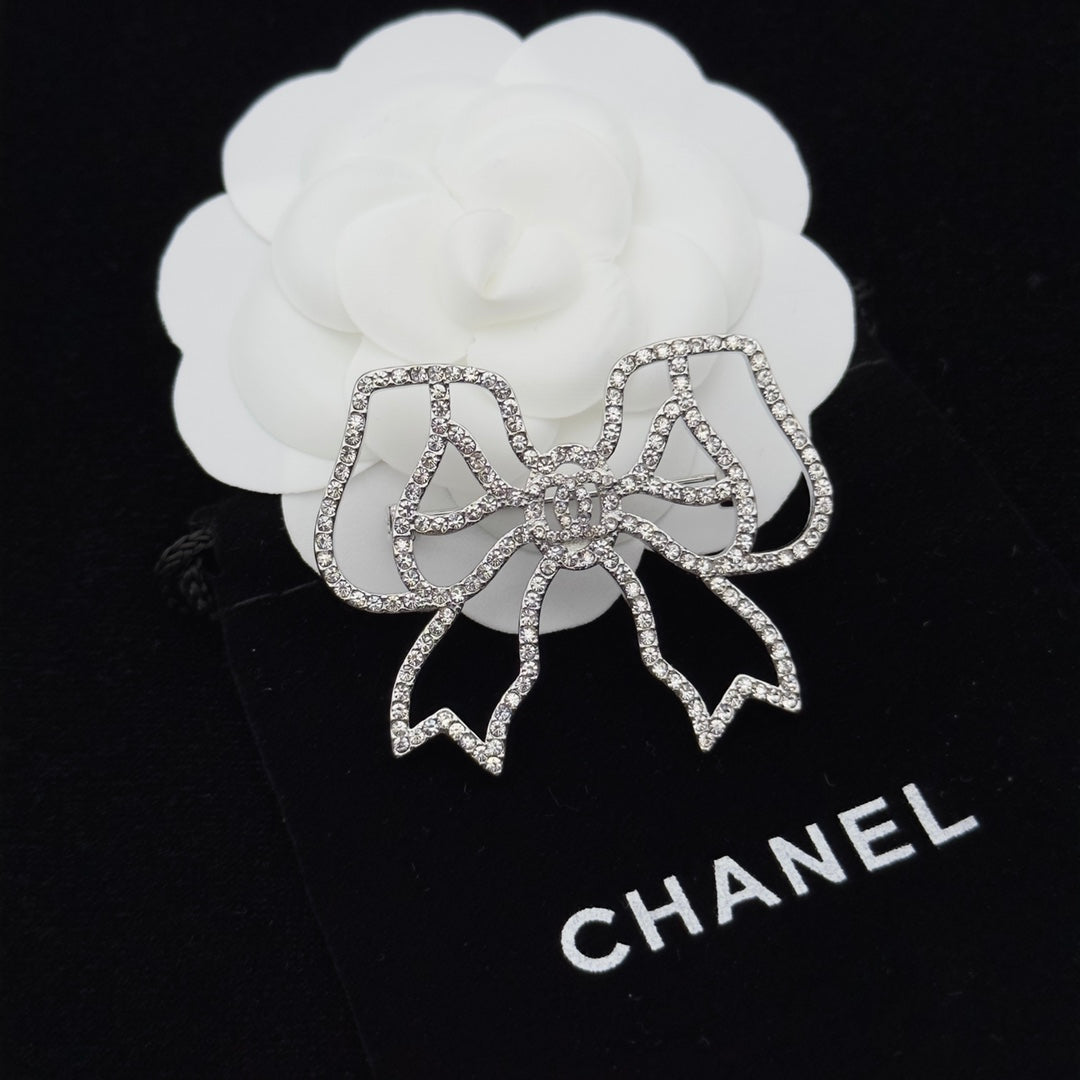 CC Brooch Silver 173222