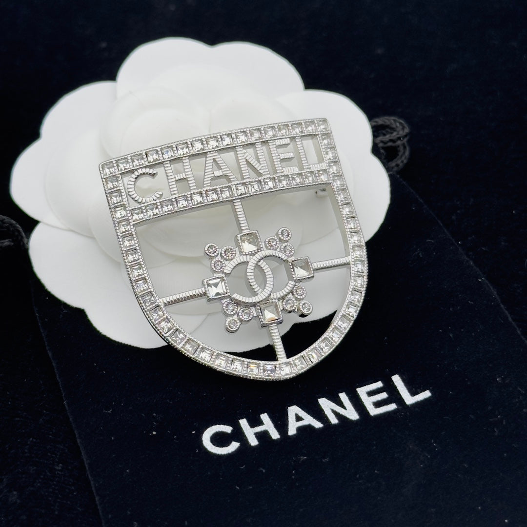 CC Brooch Silver 173335