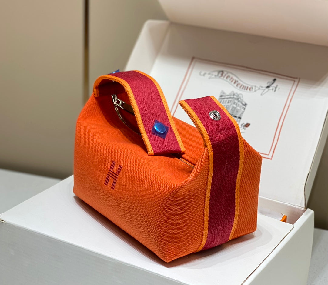 High-end Hermes 2026 Bride-a-Brac Case 25cm Canvas 2