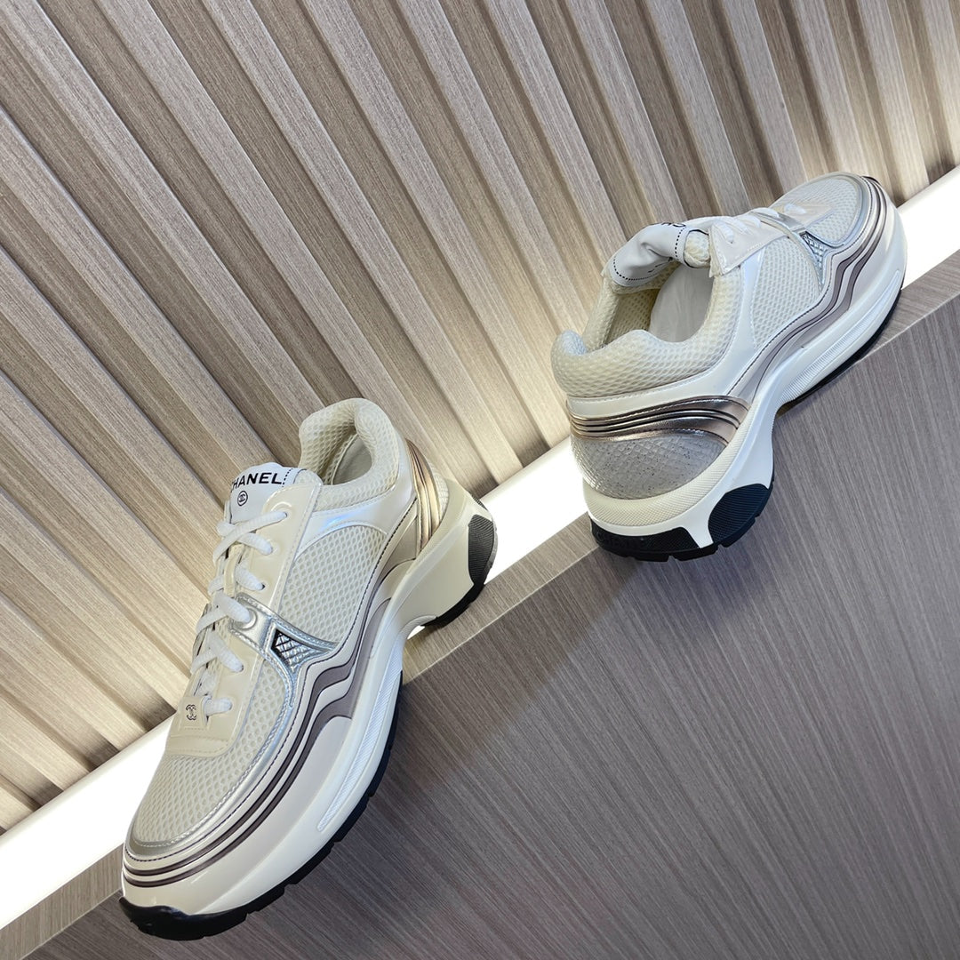 Chanel 2026 CC Low-Top Sneakers Mesh 123919