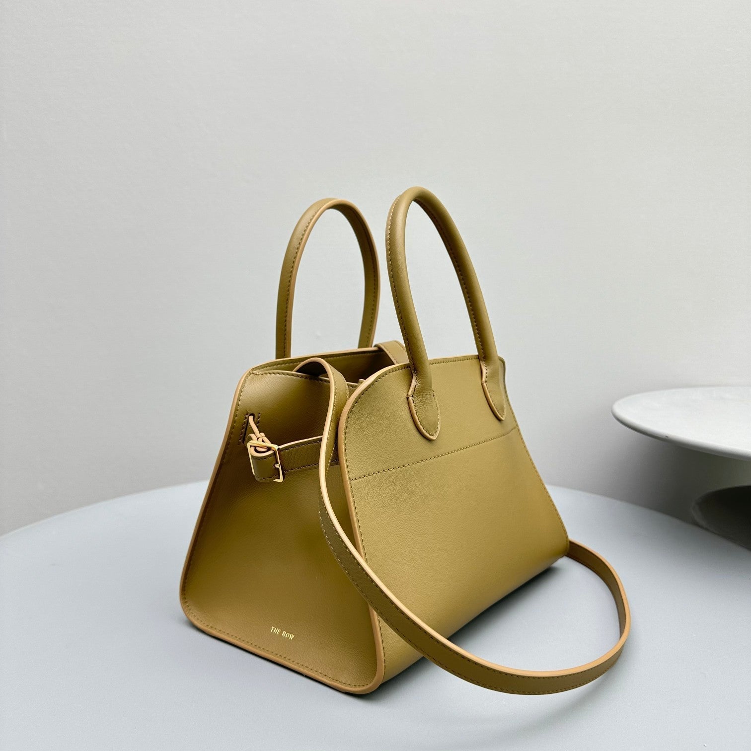 The Row Margaux 10 26cm Tote Bag In Smooth Calfskin