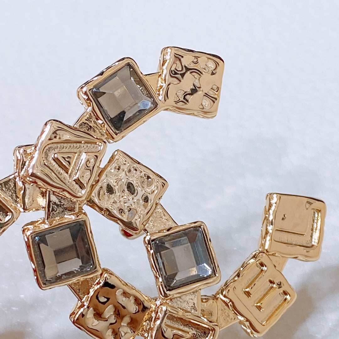 CHANEL BELT 3CM LAVENDER PURPLE AND BLACK LAMBSKIN WITH GOLD HARDWARE