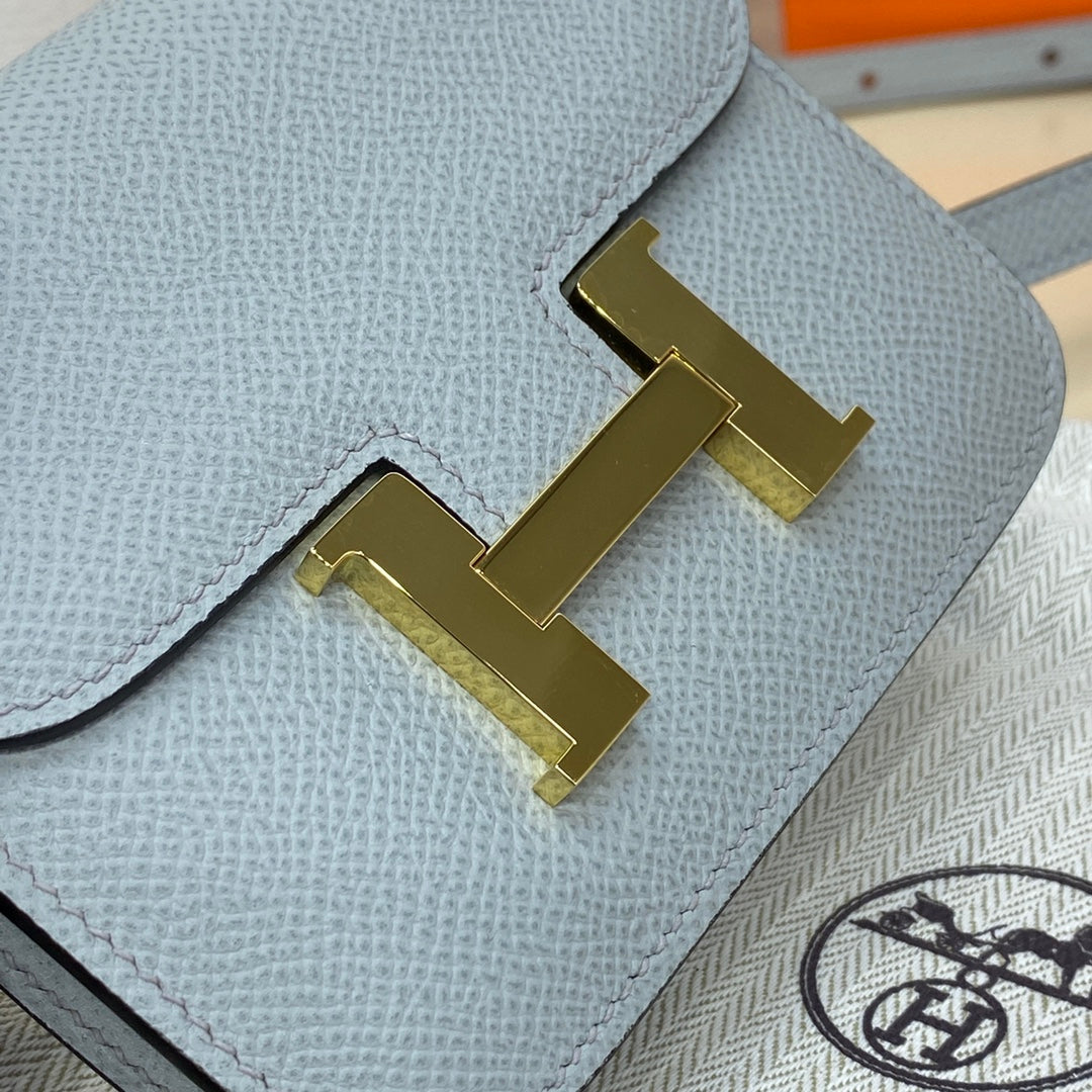 High-end Hermes 2026 Constance Bag 12.5cm Epsom Leather 3