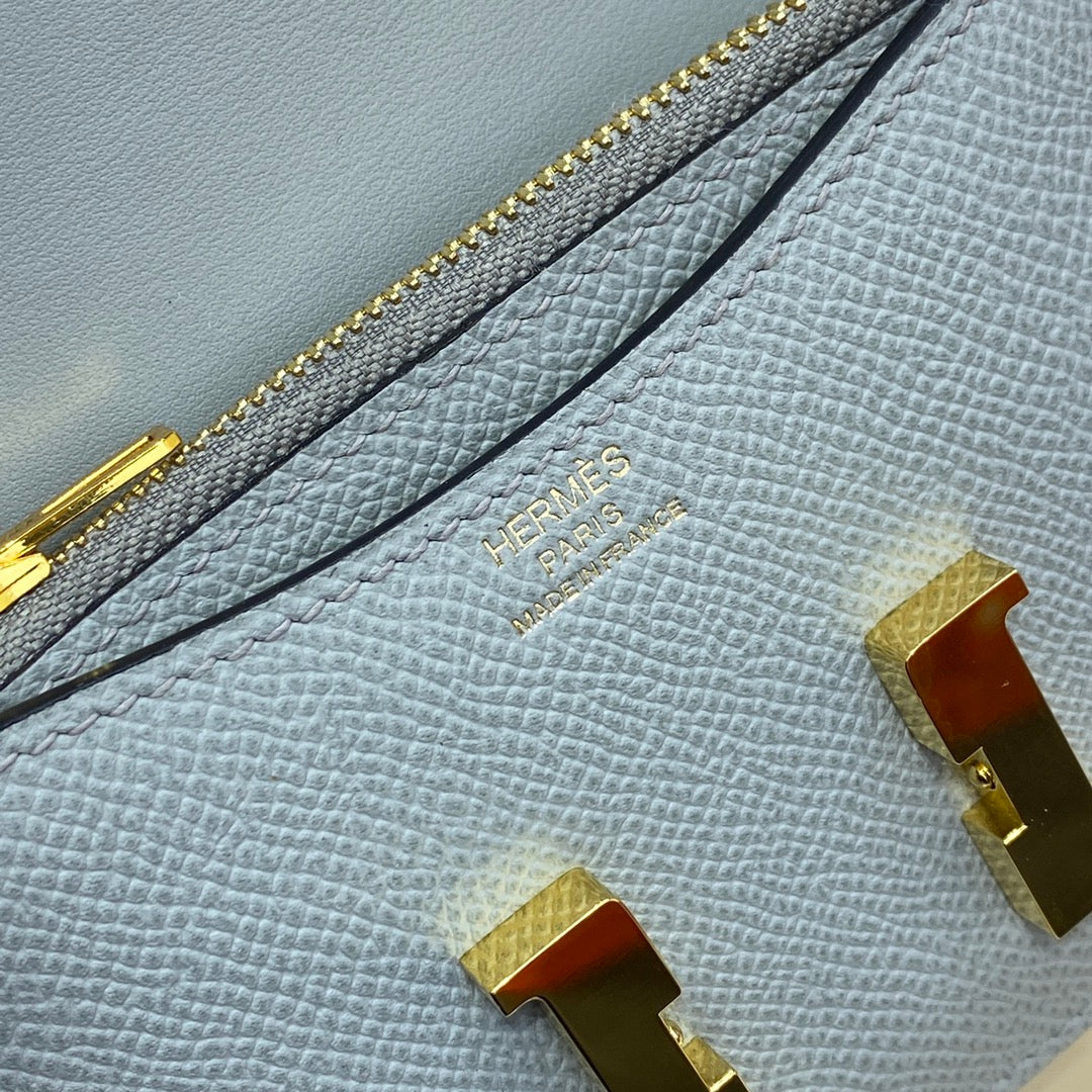 High-end Hermes 2026 Constance Bag 12.5cm Epsom Leather 3