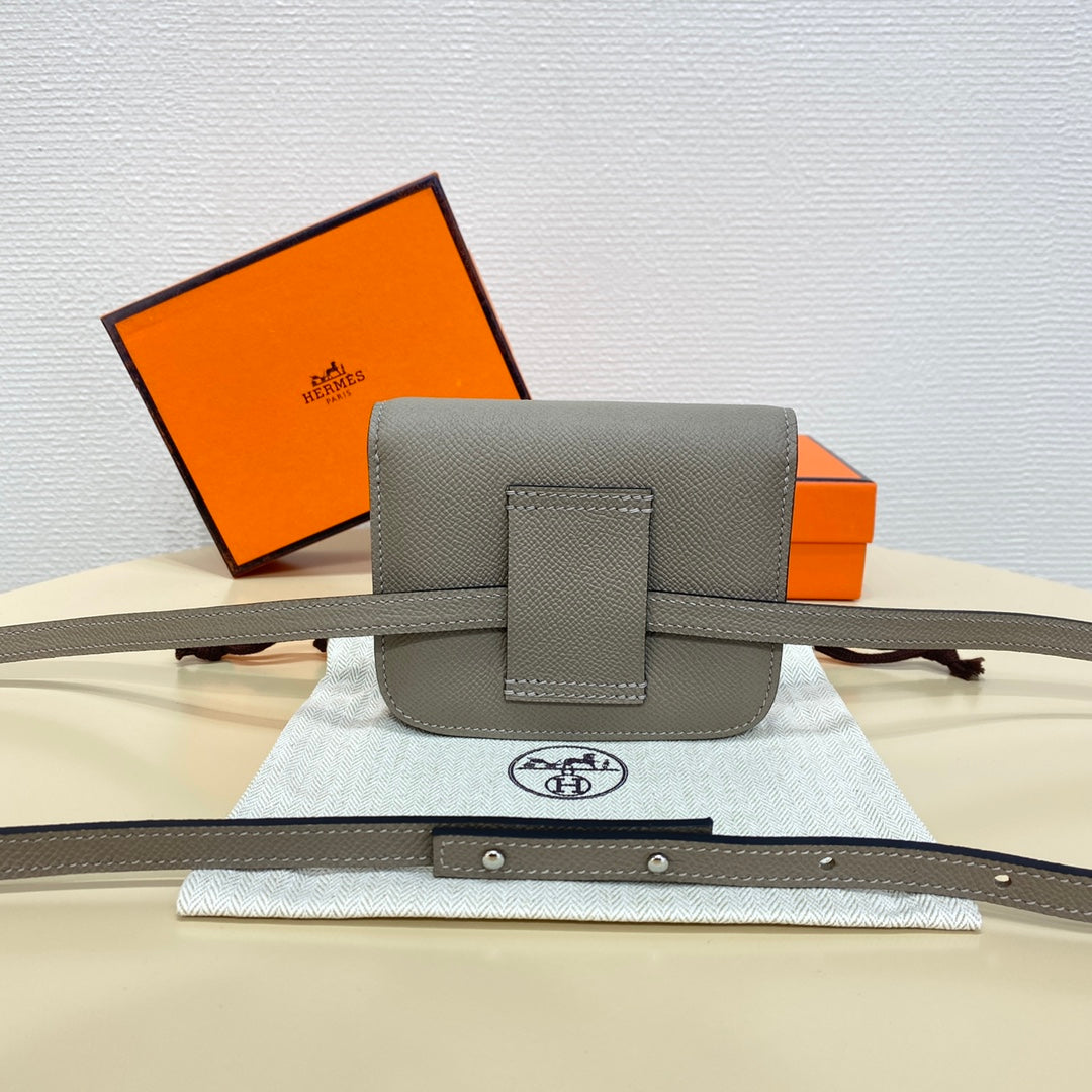 High-end Hermes 2026 Constance Bag 12.5cm Epsom Leather 2
