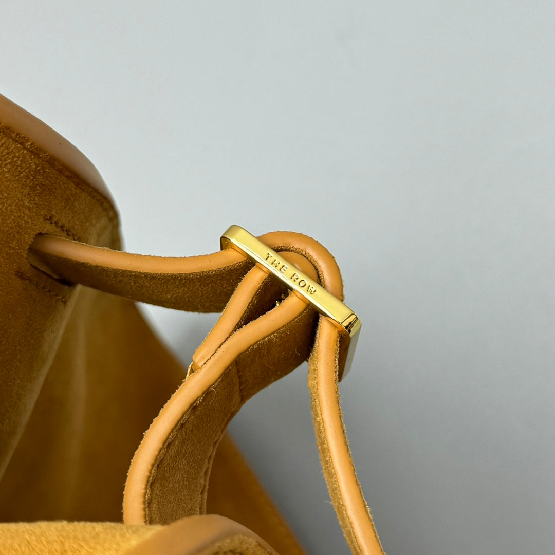 The Row Margaux 15 38cm Tote Bag In Suede