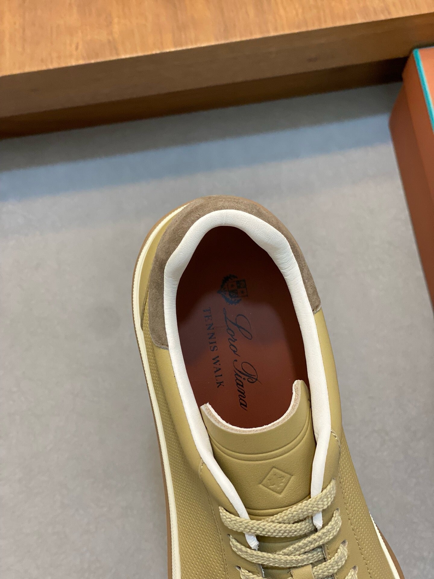 LP 360 TENNIS WALK SNEAKERS CORN MESH CALFSKIN