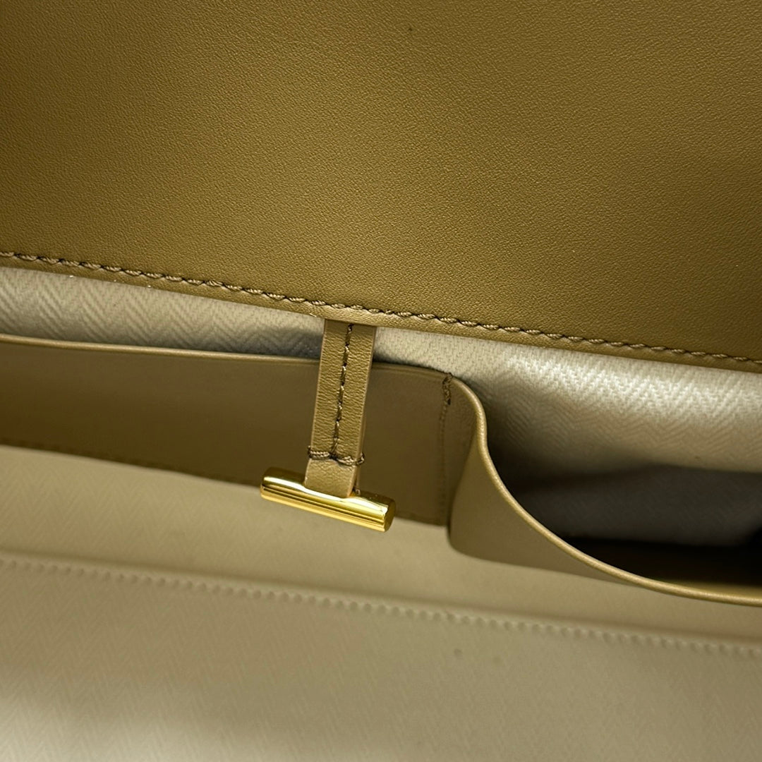The Row Margaux 12 32cm Tote Bag In Smooth Calfskin