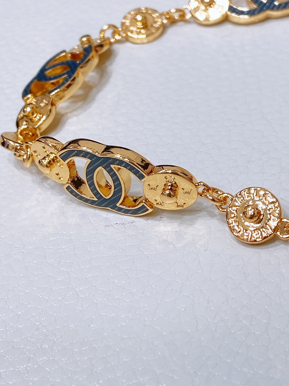 Chanel 2026 CC Medallion Chain Belt Gold
