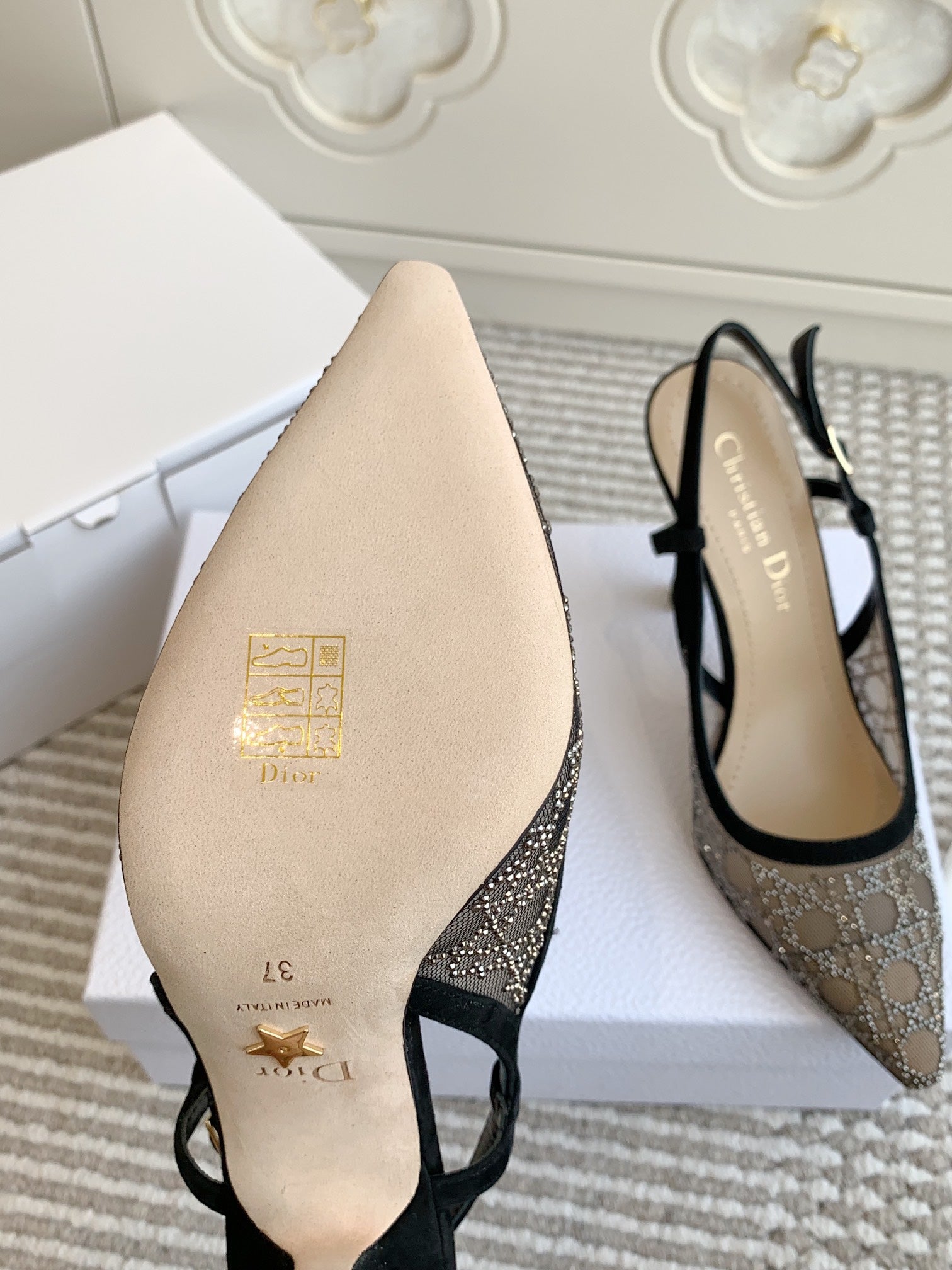 Dior 2026 Slingback Pump Mesh 884753