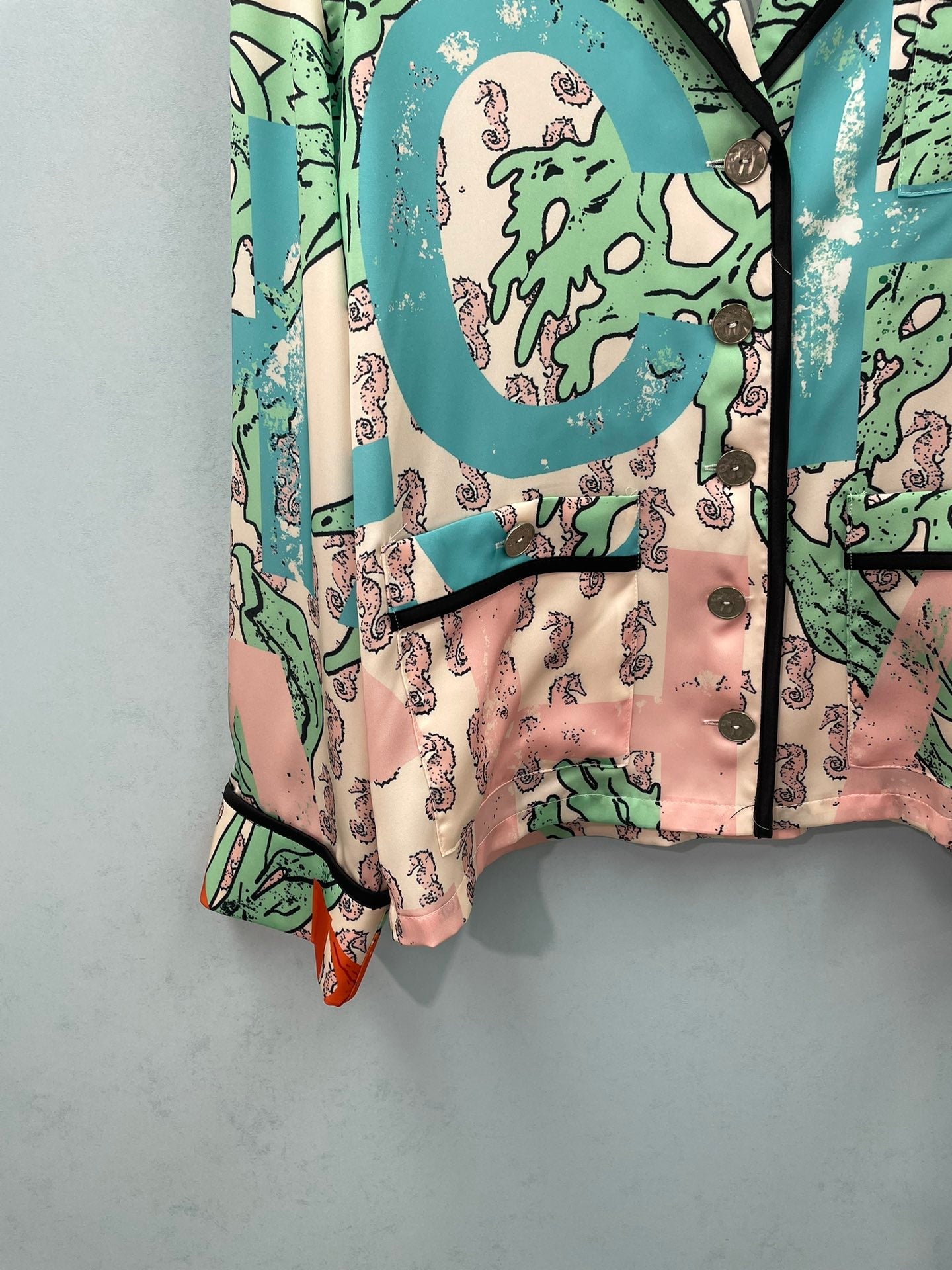 Chanel 2026 Print Shirt Silk Cotton 482229