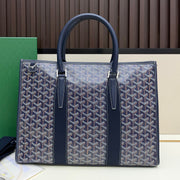 Goyard 2026 Morvan Document Bag 39cm Goyardine Canvas
