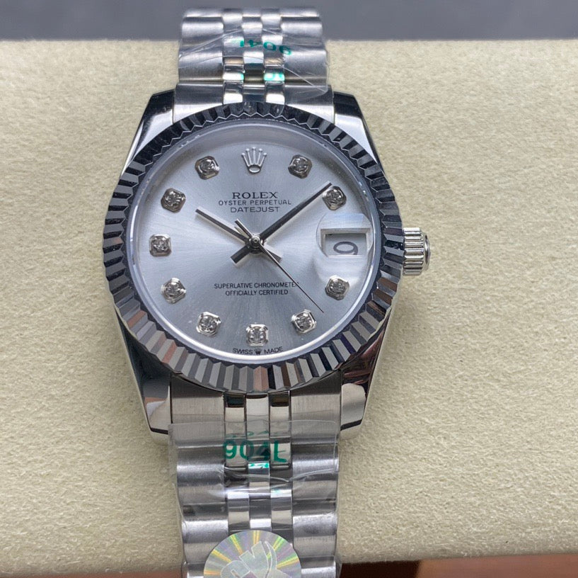 Rolex Datejust 31mm Watch Silver Dial Stainless Steel
