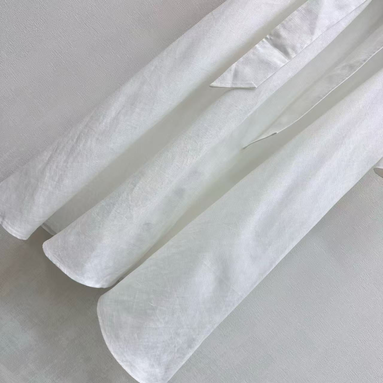 Loro Piana 2026 Shirt Dress White Cotton