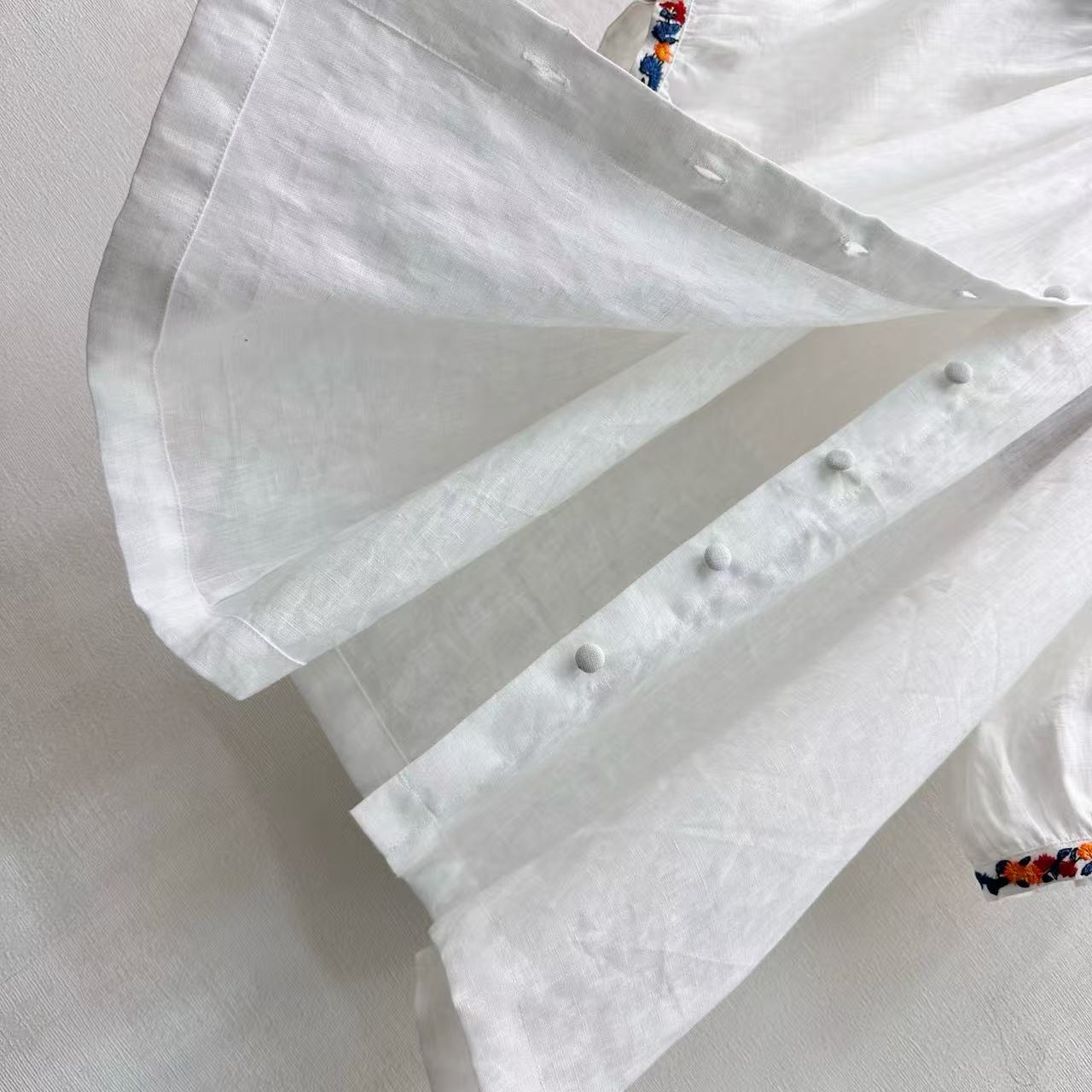 Loro Piana 2026 Shirt Dress White Cotton