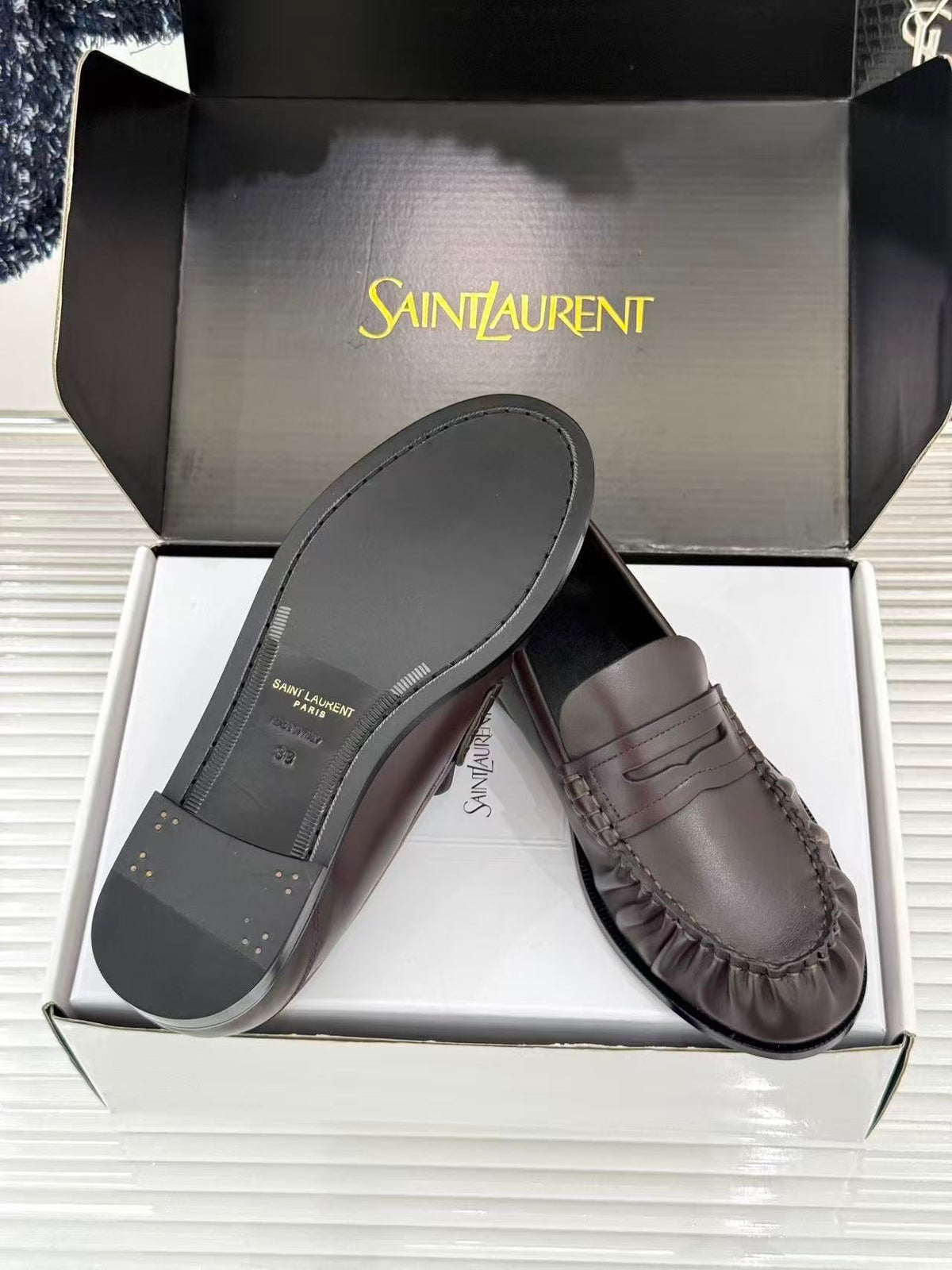 YSL 2026 Loafer Suede Leather