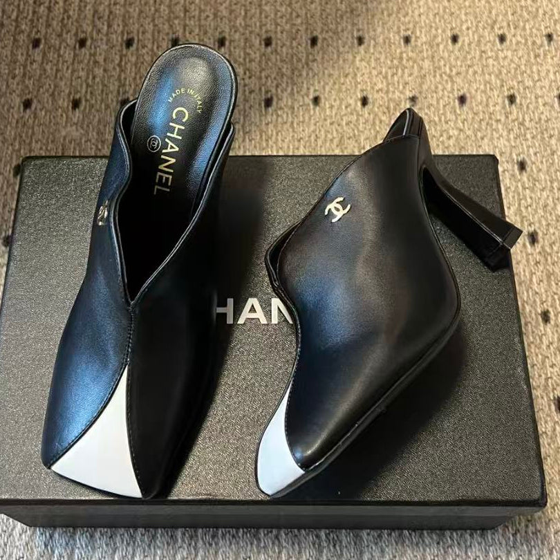 Chanel 2026 Mules 90mm Calfskin